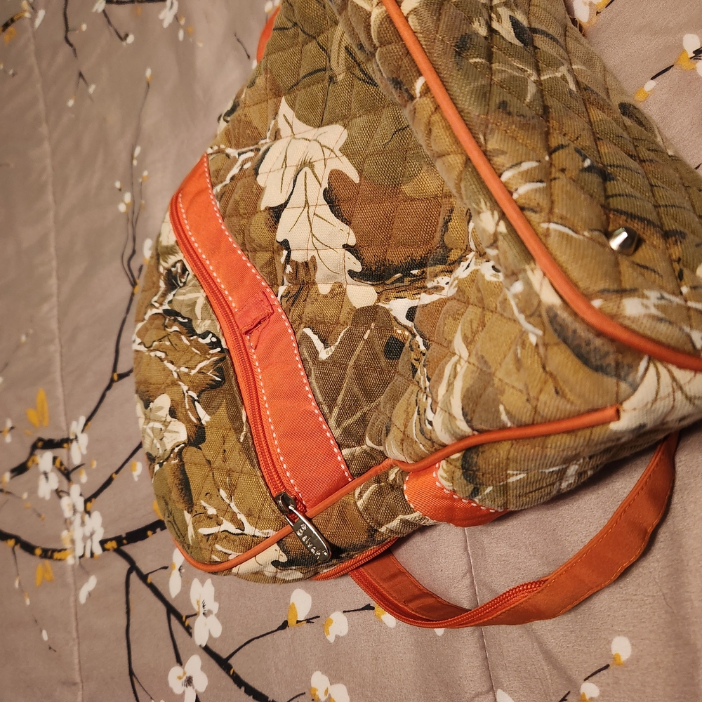 Vibrant Green and Orange Backpack for Everyday Adventures